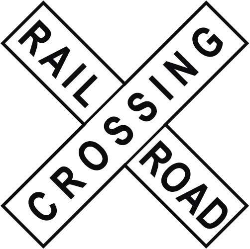 Railroad Crossing Clipart