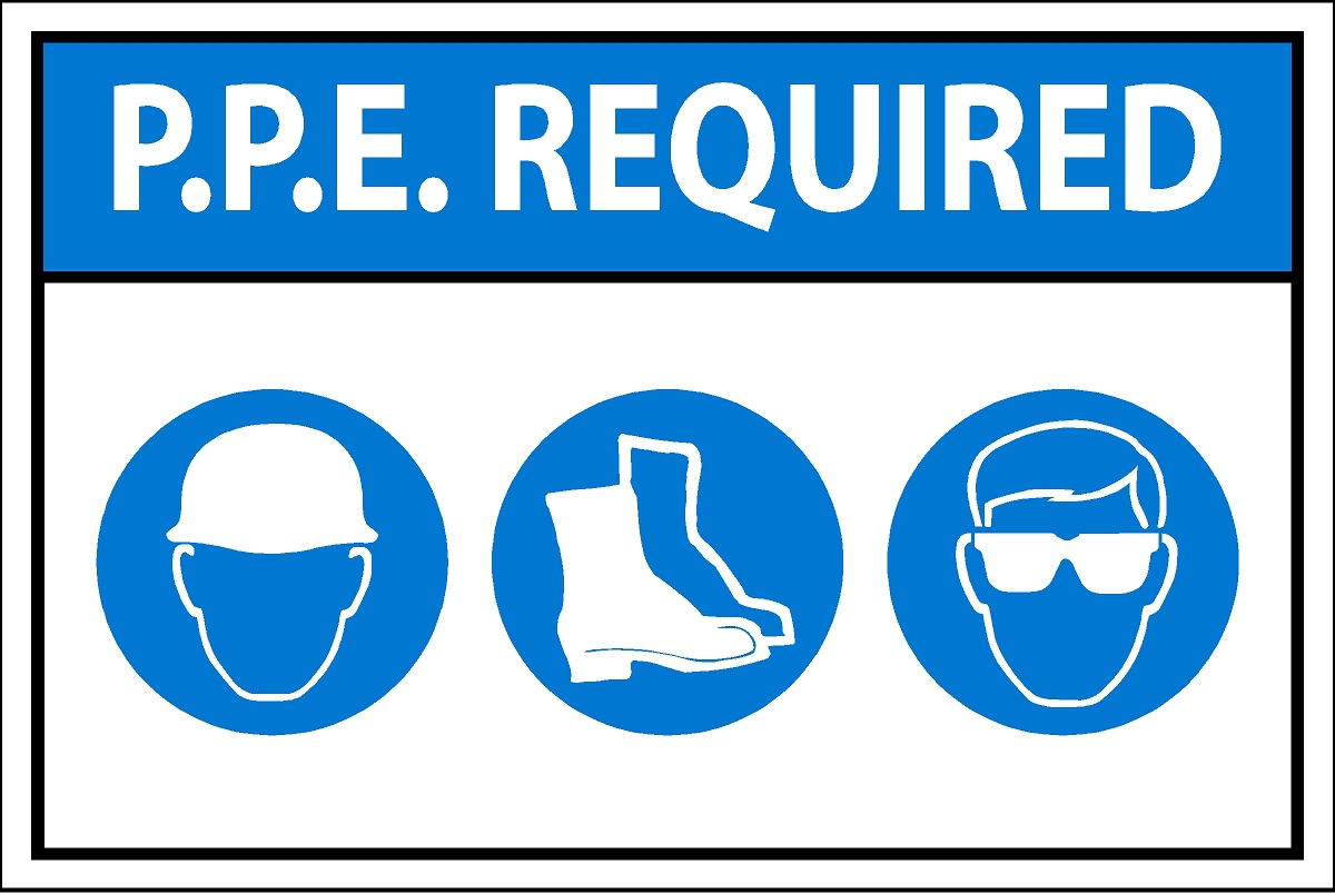 Ppe signs | Babaimage