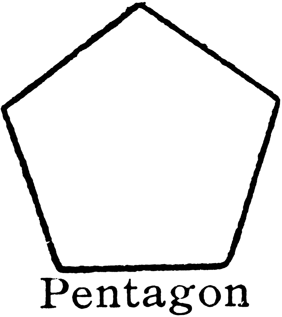 Large Pentagon Shape - ClipArt Best