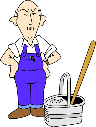 Janitorial clipart images