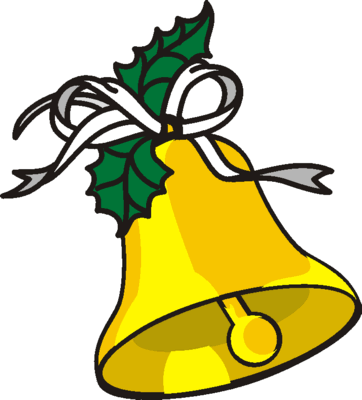 Holiday bell free clipart