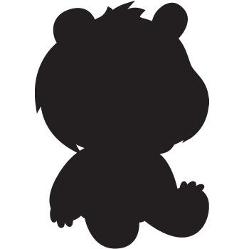 Teddy Bear Silhouette - ClipArt Best
