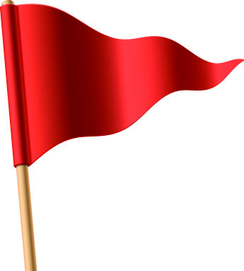 Red Flag Icon Clipart