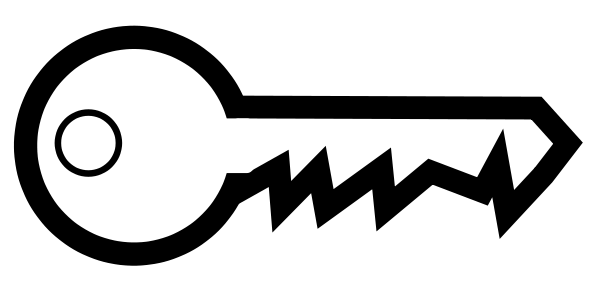 Key Black And White Png Clipart - ClipArt Best