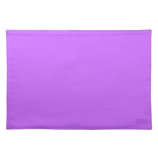Light Purple Lavender Lilac Soft Purple Color Tone Placemat | Zazzle