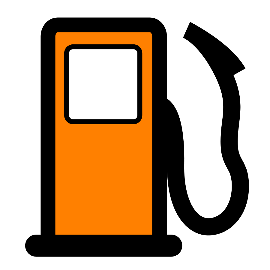 Free clipart petrol pump