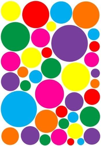 Rainbow Polka Dot - ClipArt Best
