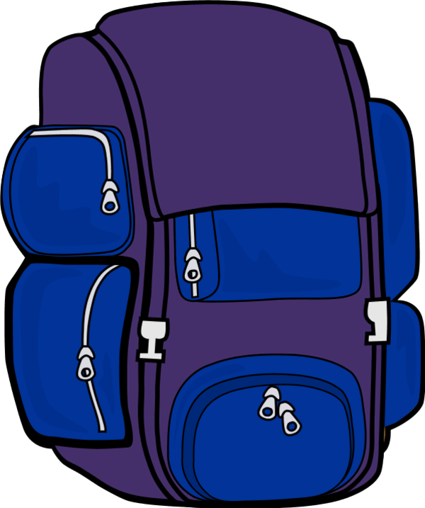 Backpack clipart backpacks hd clipartistinfo artfavor