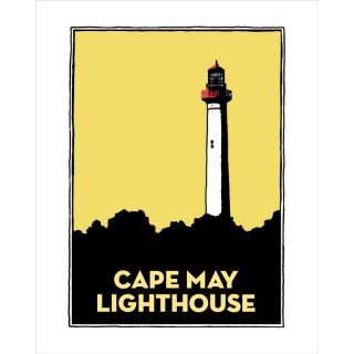 Cape May Lighthouse Graphic
