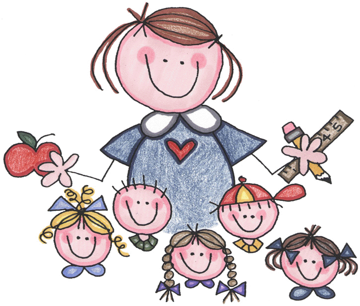 free clipart of teacher with students - photo #6