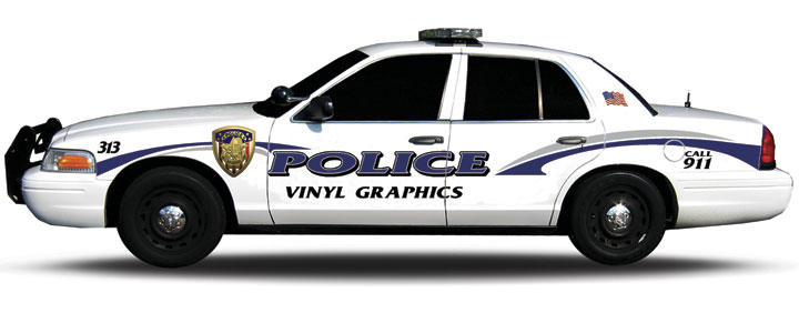 Police Car Decals Graphic | RobotExpo