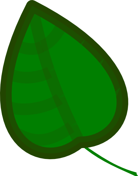 Cartoon Jungle Leaf