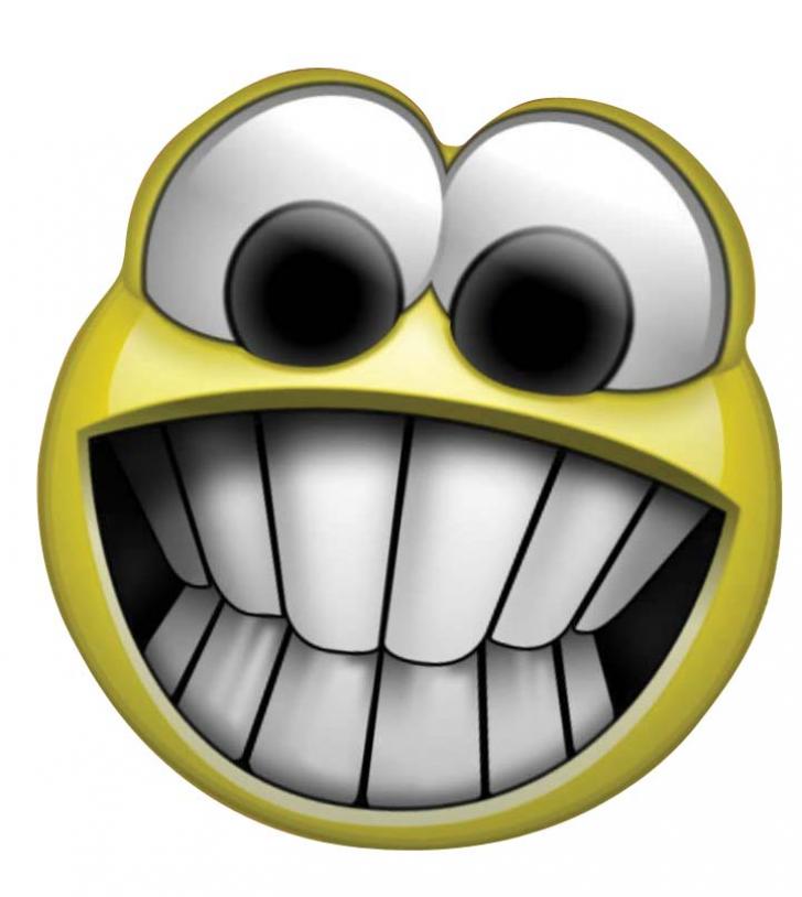 picture of crazy happy face