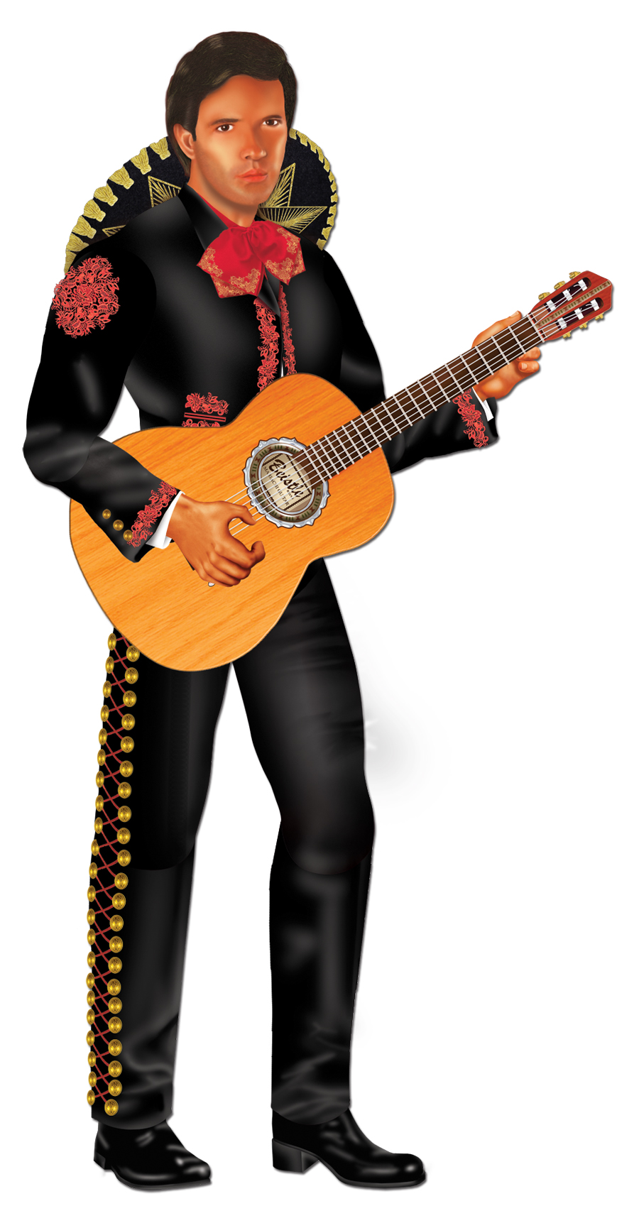 Pub Shop - New Products - Mariachi - jointed cutout 38"
