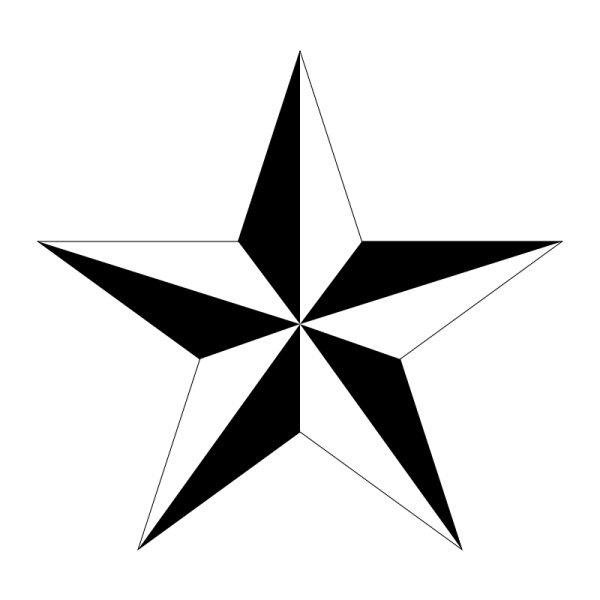 Free Star Tattoo Design - ClipArt Best