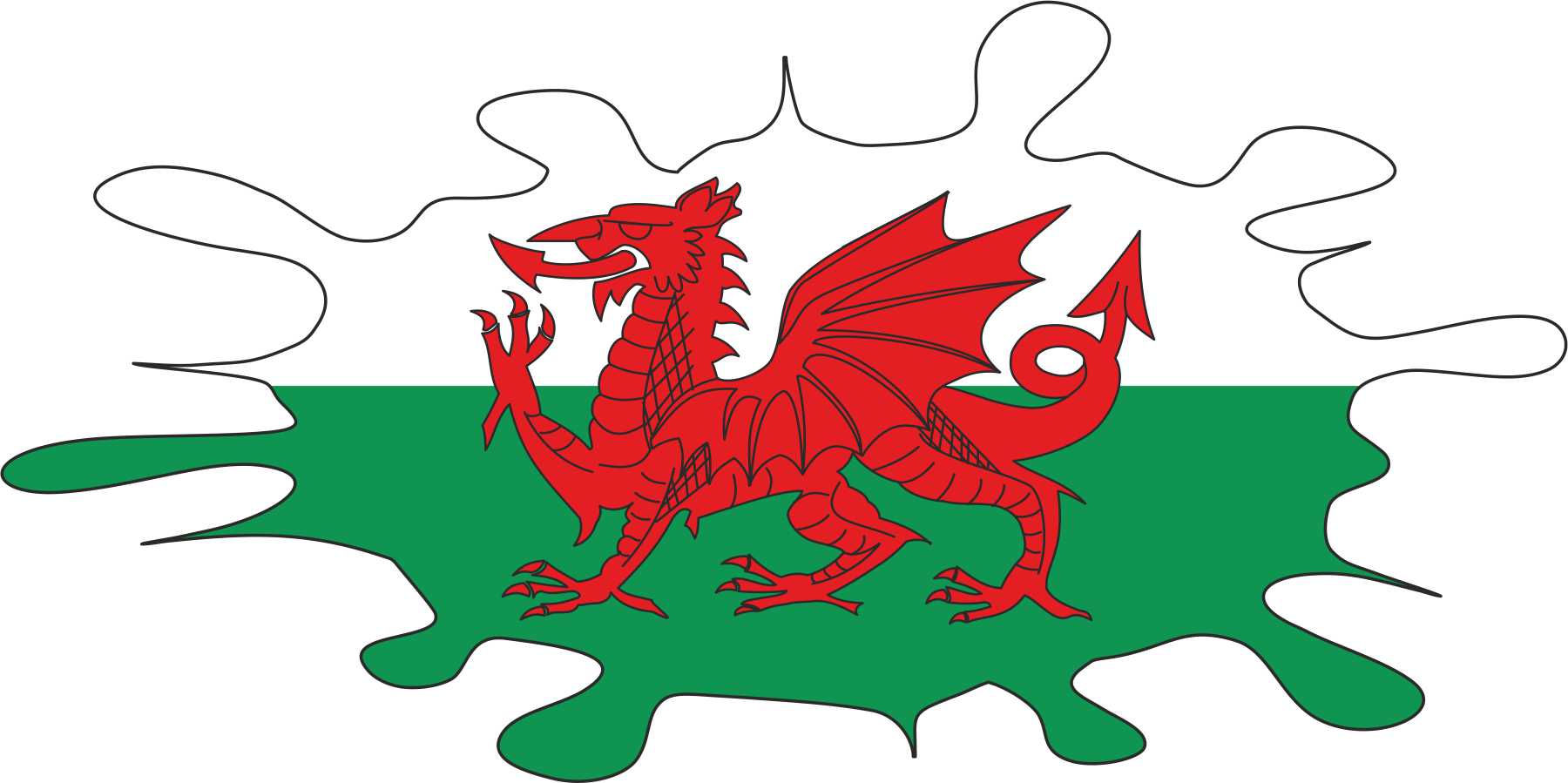 Welsh Flag Picture - ClipArt Best