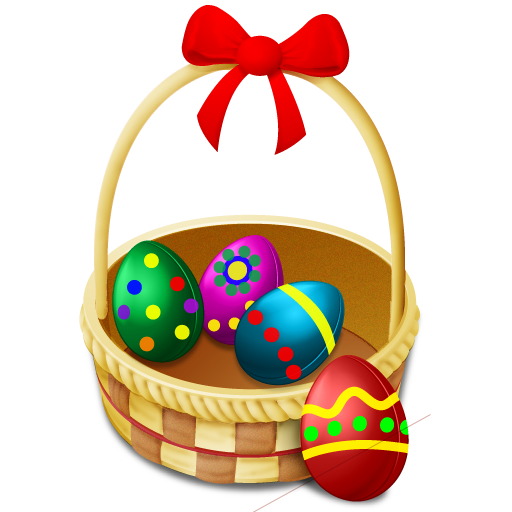 Easter Eggs Basket / Easter Lin / 128px / Icon Gallery