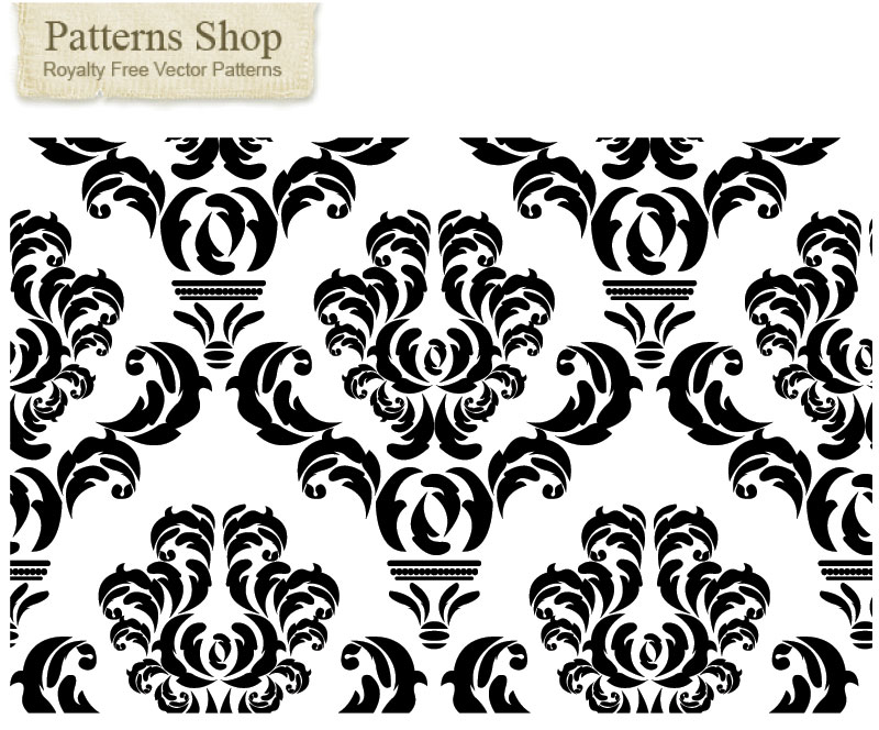 Free damask pattern / Free damask pattern ClipArt Best