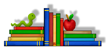 Bookworm Clip Art Page 9 - Large Stack of Books - Bookworms