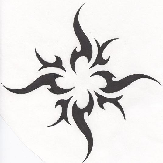 Tattoo Tribal Sun Version 2 By Hollowminded On Deviantart - Free ...
