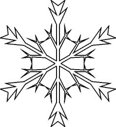 Snowflakes, Stencil patterns and Free printable