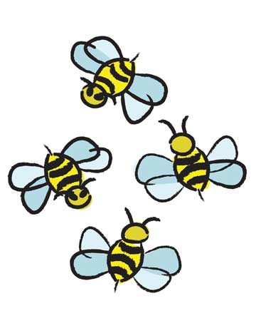 Bees Cartoon | Free Download Clip Art | Free Clip Art | on Clipart ...