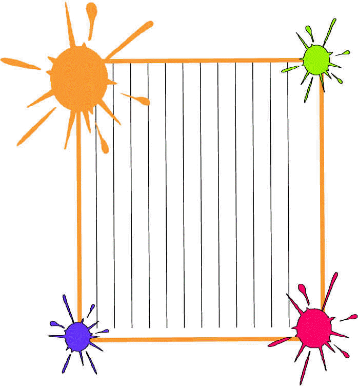 Printable Writing Paper With Border - ClipArt Best