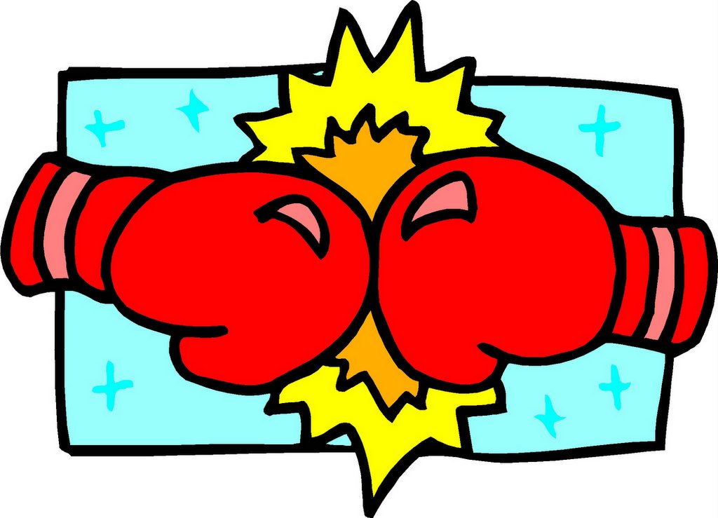 Boxing gloves image clipart