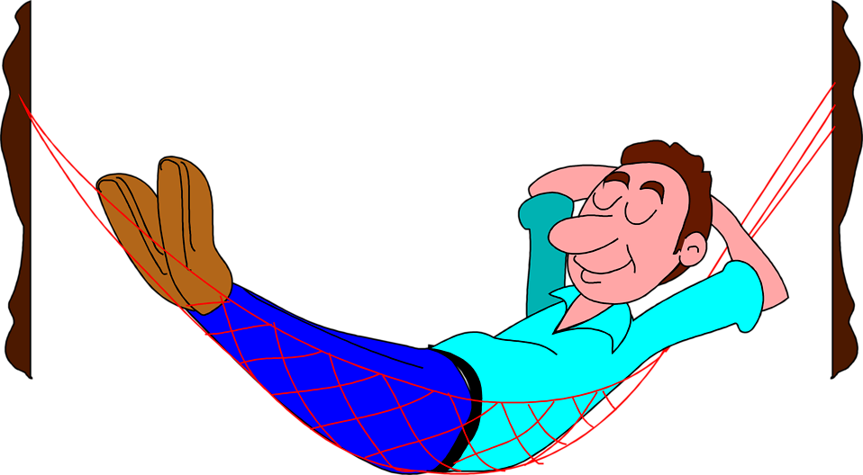 Sleeping Cartoon Person