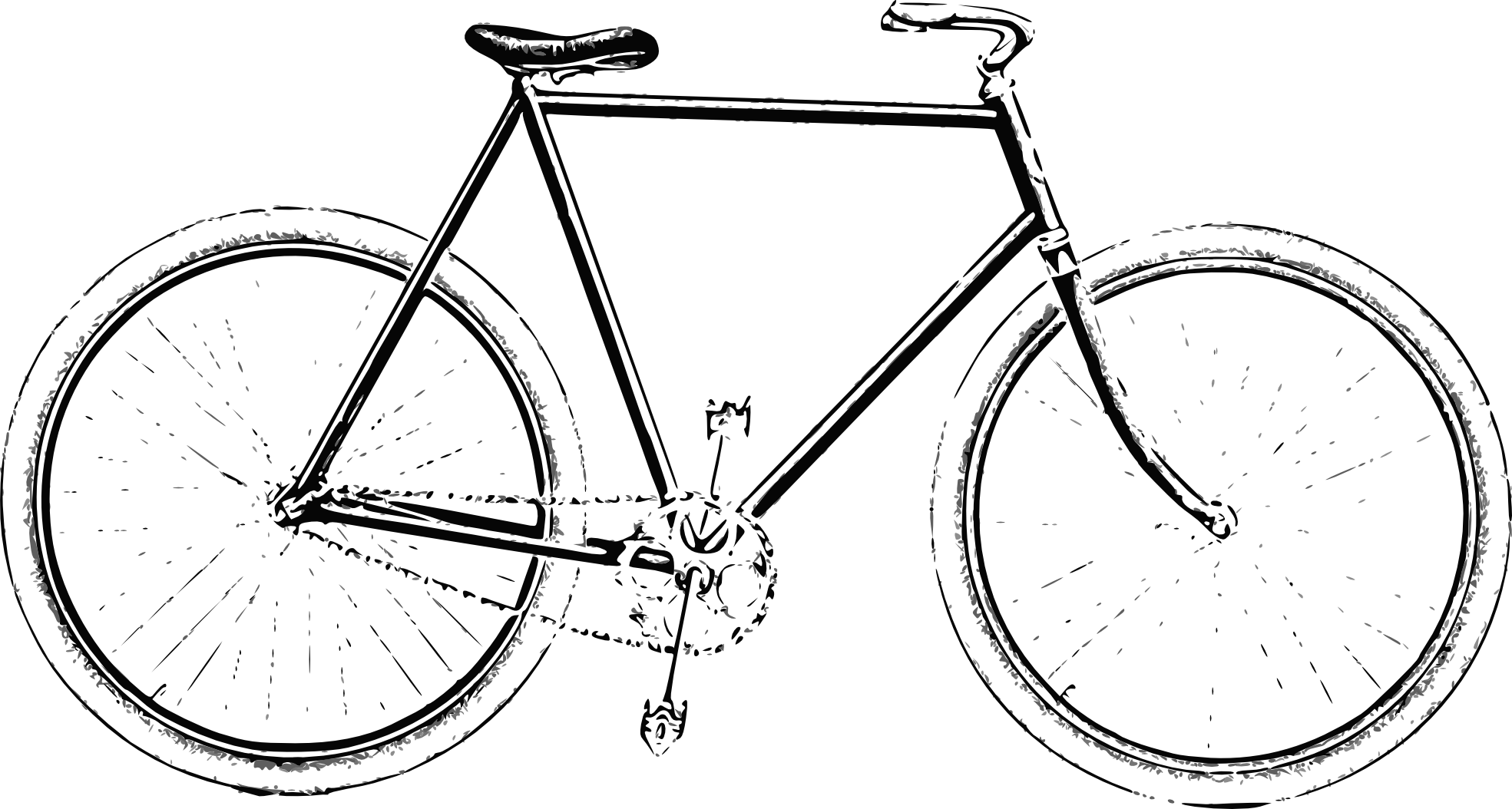 Vector Bicycle Clipart