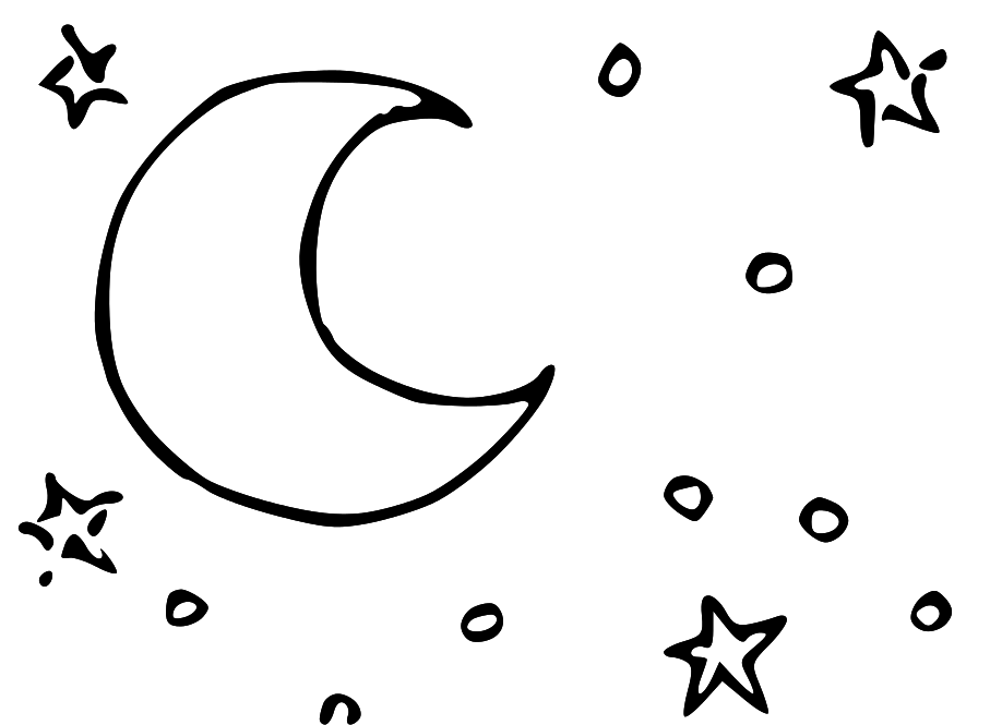 Star And Moon Clip Art - ClipArt Best