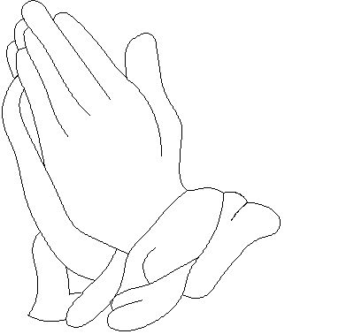 Prayer Hands Outline | Free Download Clip Art | Free Clip Art | on ...