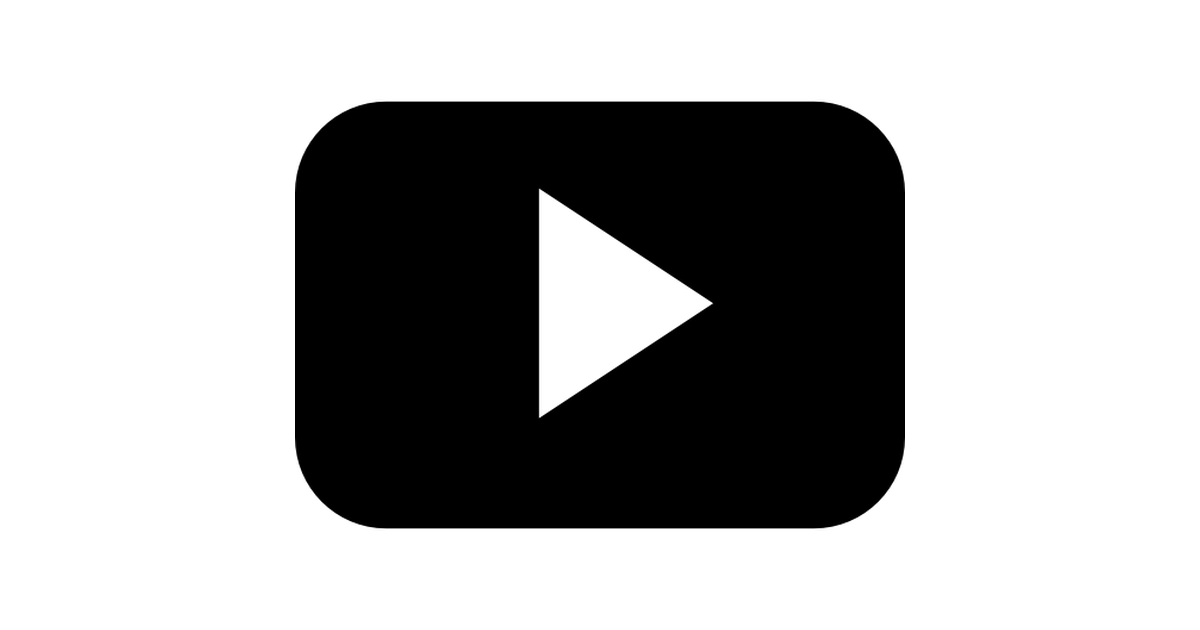 Youtube play button - Free controls icons