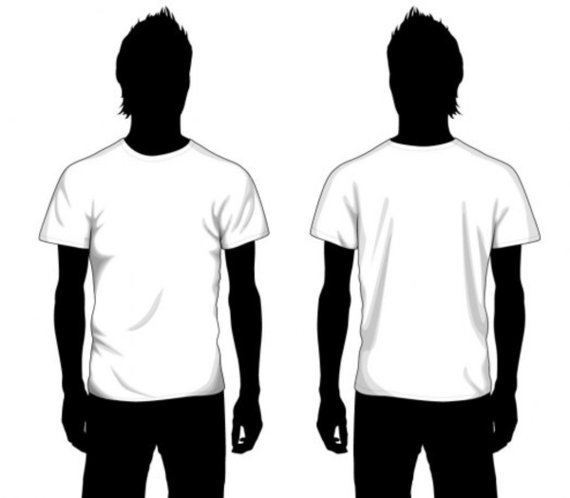 Blank White T Shirt Template Clipart - Free to use Clip Art Resource