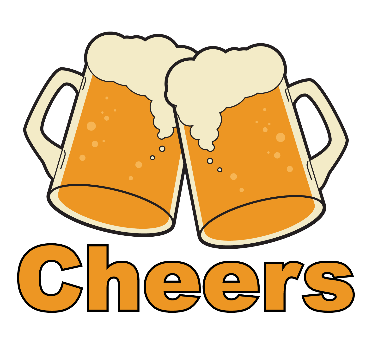 Beer Cheers Clipart