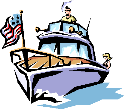 Sport Fishing Boat Clip Art - Free Clipart Images