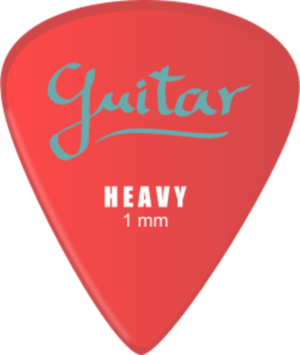 Guitar pick - vector Clip Art