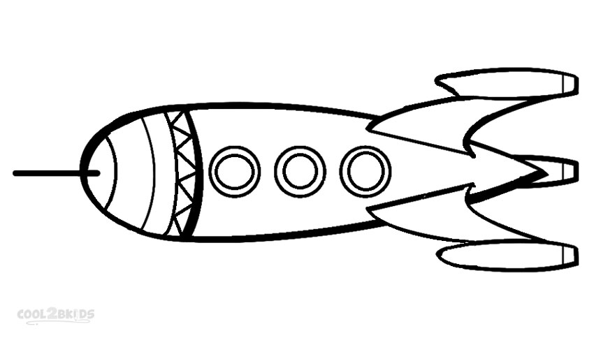 Printable Rocket Ship Coloring Pages For Kids | Cool2bKids