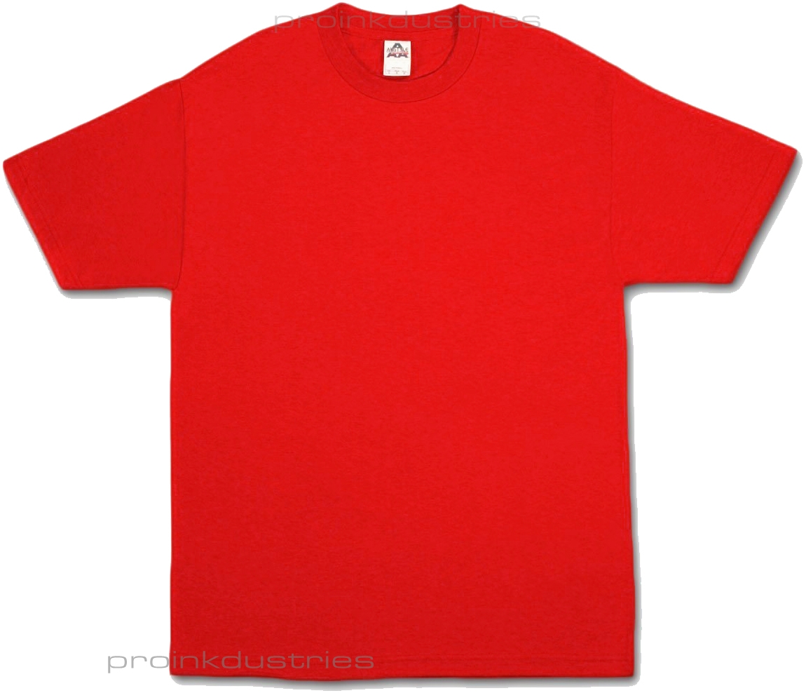 Best Photos of Red Blank T-Shirt Template - Red Blank T-Shirts ...