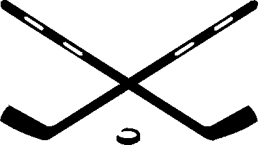 simple hockey stick drawing