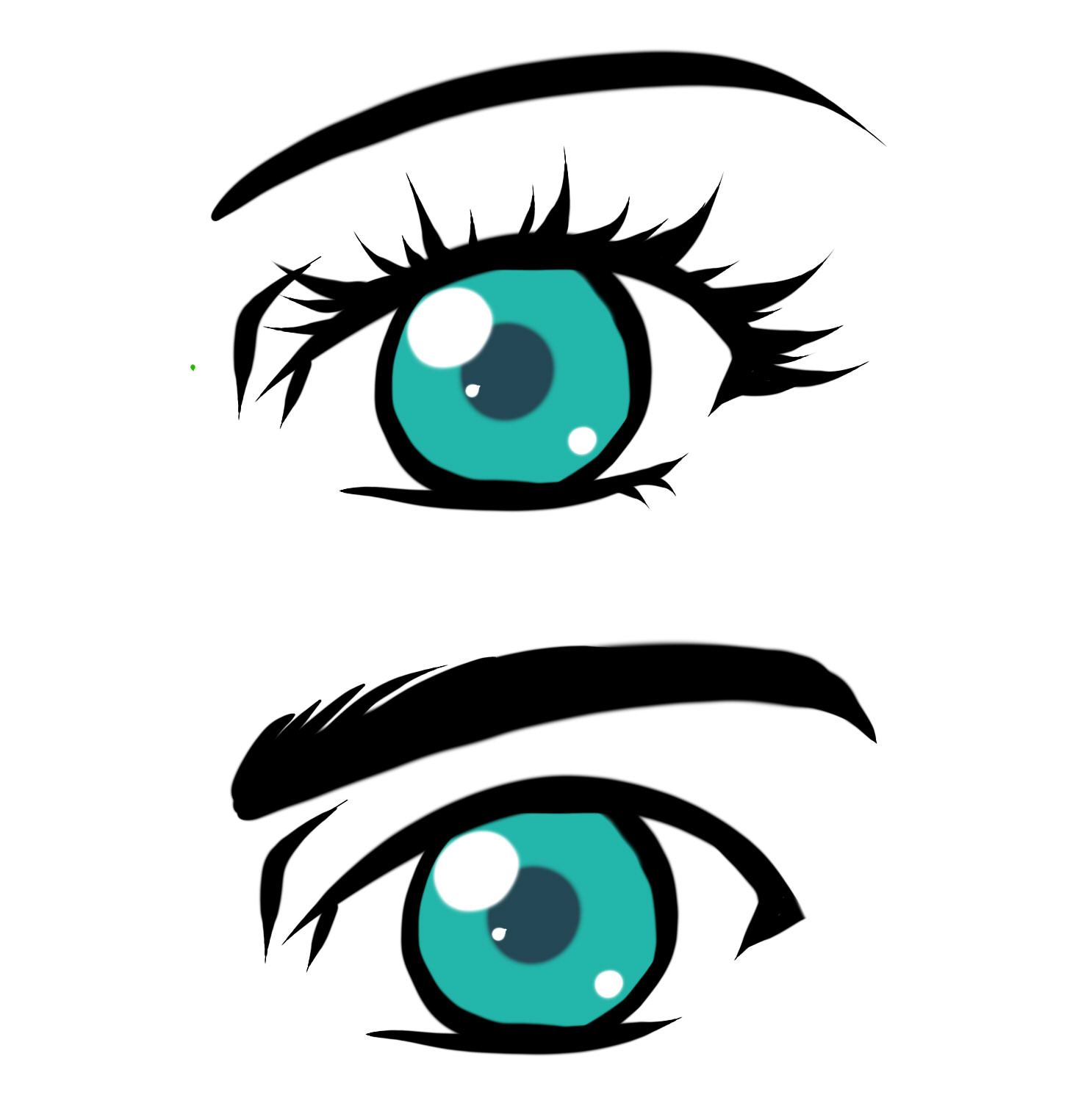 Adding style to Manga / Anime Eyes | Letraset Blog - Creative ...