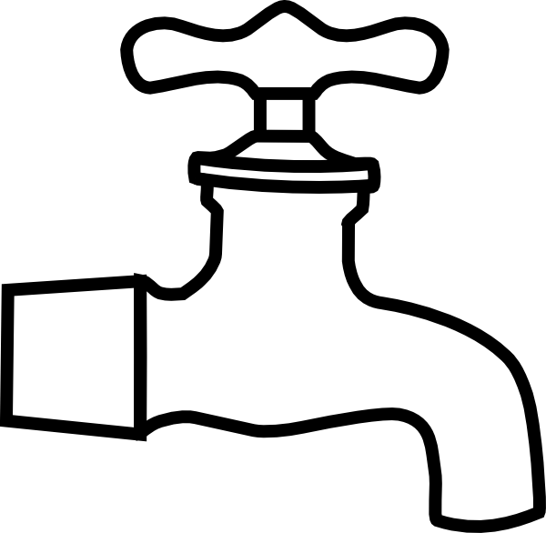 Dripping Faucet Clipart