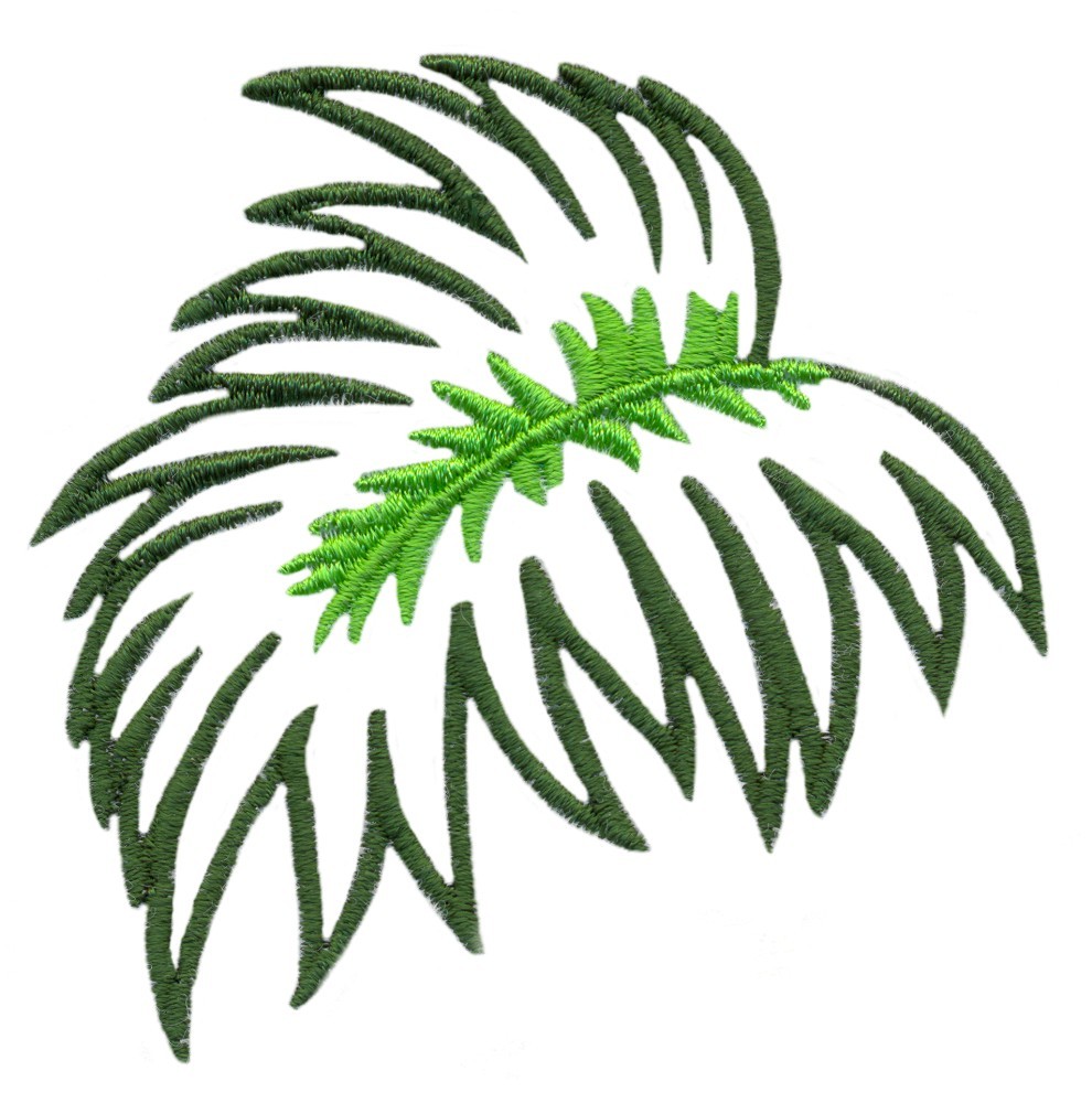 Jungle Leaf Template