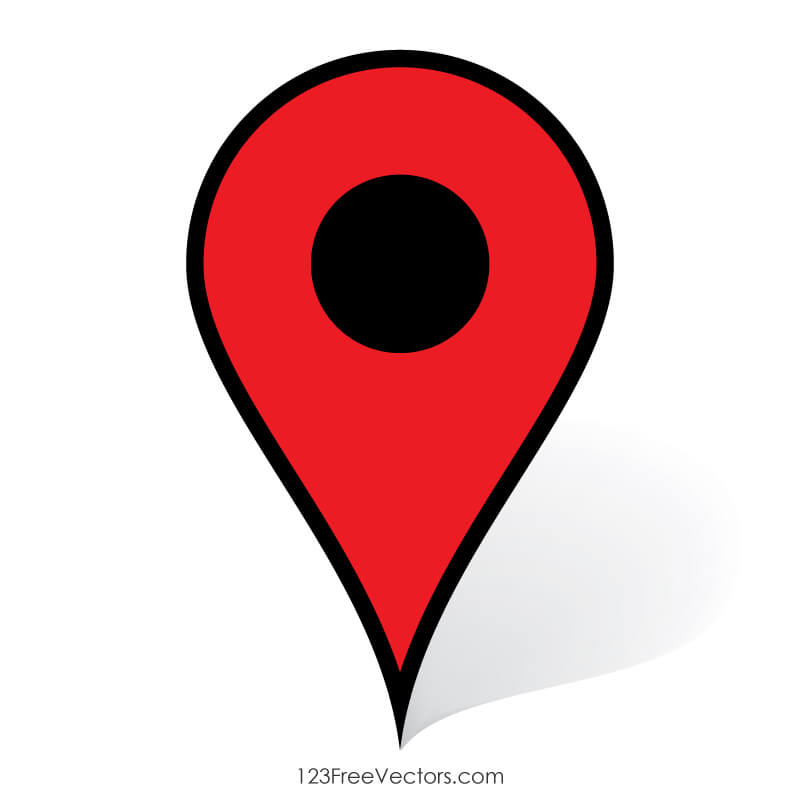 Google Maps Pin Icon | 123Freevectors