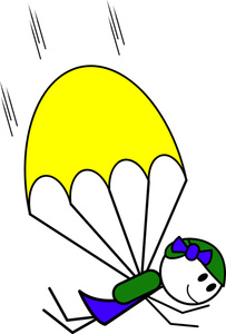 Parachute Man Clip Art – Clipart Free Download