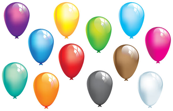 Free Vector Balloons | Download Free Vector Art