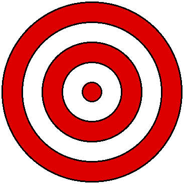 Learning target clipart
