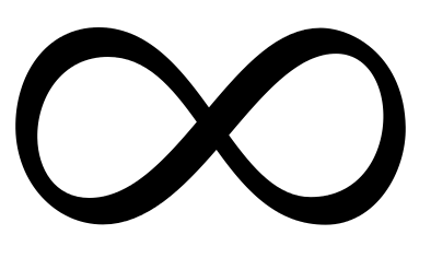 Signs, Infinity symbol and Infinity signs