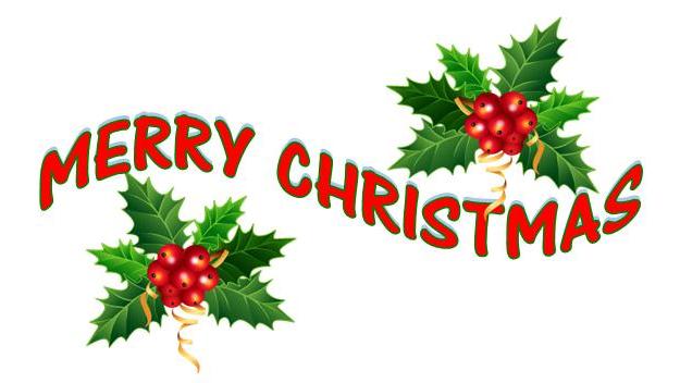 Merry Christmas Banner Clipart – Happy Holidays!
