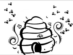 Bee Coloring Pages, Educational Activity sheets And Puzzles Free ...